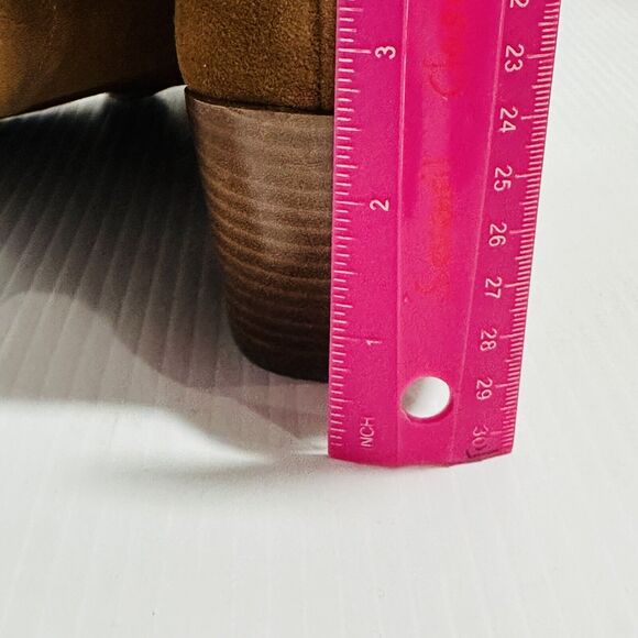 Michael Kors Harlow Women 7M Over The Knee Boots Brown Suede Side Zip NWOB $325 - Picture 8 of 13